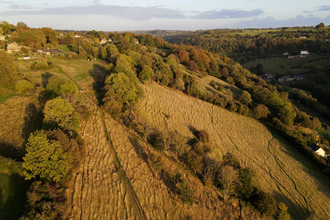 Aerial view of Blackness Banks