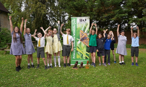 Finalists in the schools wildlife quiz 2024