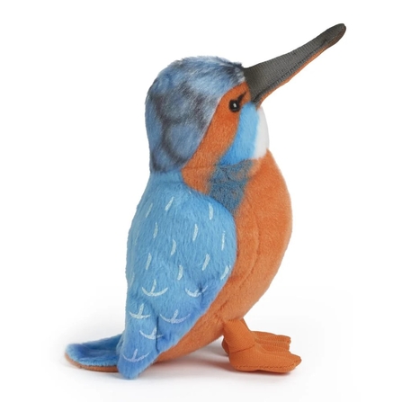 A kingfisher soft toy