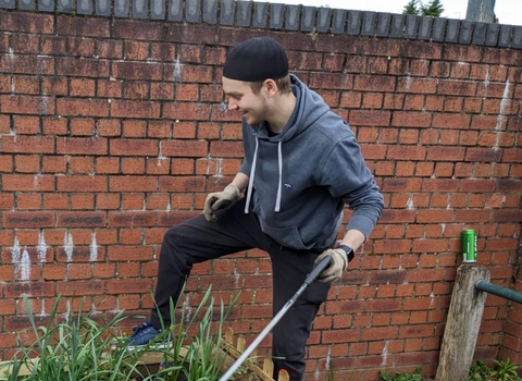 Ibraheem taking action for nature